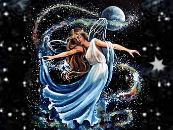 Blue Fairy, fairy, blue, fantasy, pretty HD wallpaper
