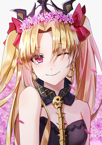 Ereshkigal, anime, fgo HD phone wallpaper