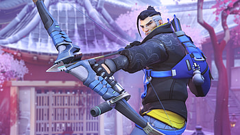 Overwatch Hanzo winterland, Games HD wallpaper