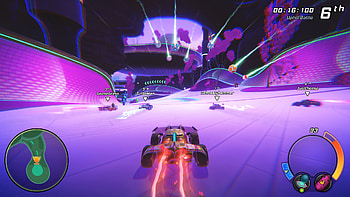 Turbo Golf Racing Game - Futuristic Sports Action, video game, Turbo Golf Racing HD wallpaper