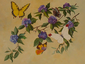 BUTTERFLIES, colorful, flowers, animals HD wallpaper