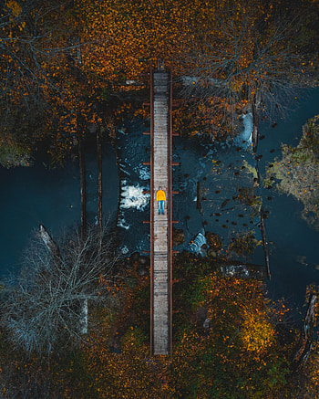 Rivers, Miscellanea, Miscellaneous, Bridge, Loneliness, Lonely, Alone HD phone wallpaper