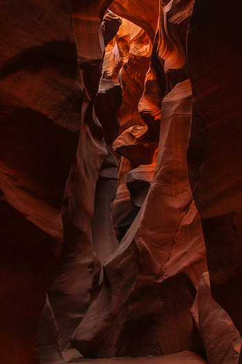 Antelope Canyon, rocks, nature, national park HD phone wallpaper