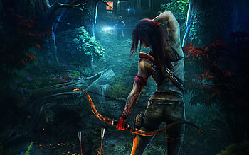 Tomb Raider Art, tomb-raider, fantasy-girls HD wallpaper