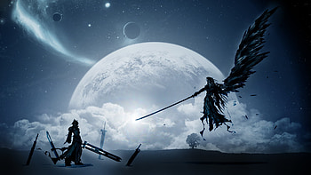 Cloud Vs Sephiroth - 1179644 HD wallpaper