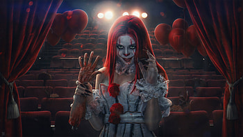 Pennywise Clone Girl, pennywise, behance, it HD wallpaper