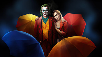 Joker Folie A Deux Universe, joker-2, joker-folie-a-deux, joker, harley-quinn, superheroes, artwork, digital-art HD wallpaper