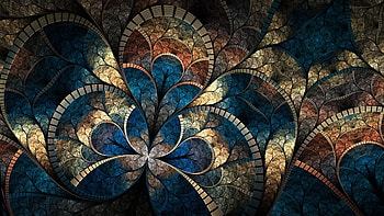 Abstract-fractal-cg-digital-art-artistic-pattern-psychedelic- HD wallpaper