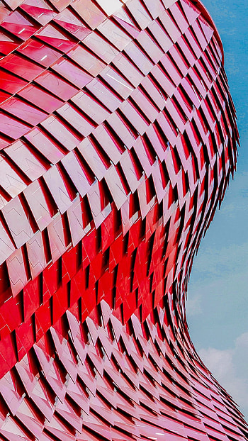 Red Design, design, red, art HD phone wallpaper