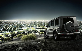 Landscape, Cities, Auto, Mersedes HD wallpaper