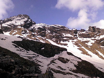 uttrakhanda_beauty, cool, hill, beauty, ice HD wallpaper