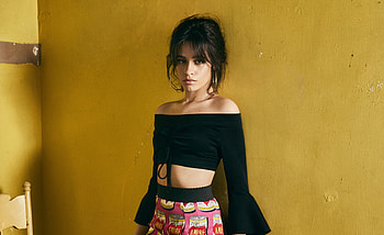 Camila Cabello, beautiful, famous singer HD wallpaper