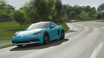 Porsche Cayman GTS(2018), Porsche Cayman GTS, video game, Forza Horizon 4 HD wallpaper