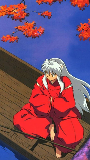 InuYasha, Anime series, Aesthetic , backgrounds HD phone wallpaper