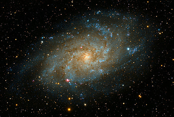 Universe, Stars, Galaxy, Glow, Spiral HD wallpaper
