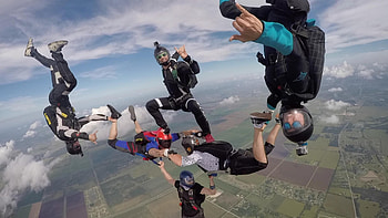 Tandem skydiving, Popular choice, First-time skydivers, Black Lives Matter HD wallpaper