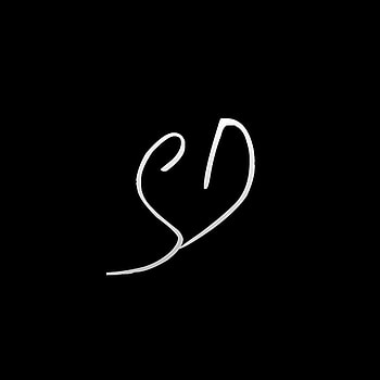 SD letter love art, English, design, alphabet, cute HD phone wallpaper
