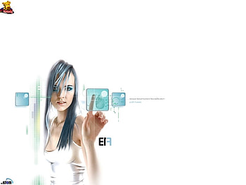 technology, touch, affect, cg, 3d HD wallpaper