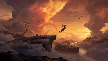 Out Of Way, artist, artwork, digital-art, dreamy HD wallpaper