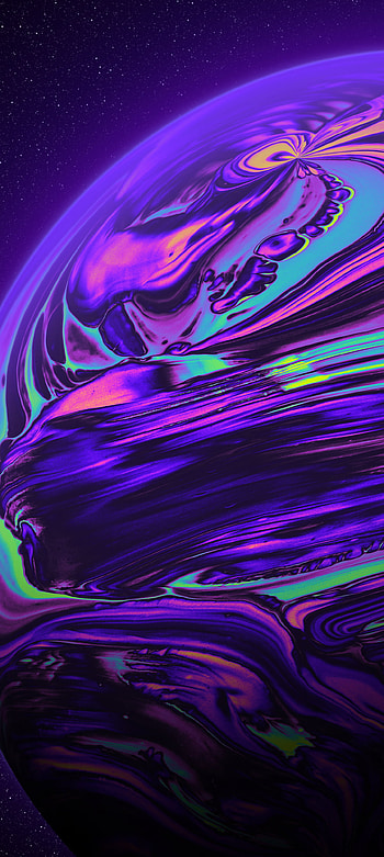 Fluid abstract space., aqua, magenta, , , space HD phone wallpaper
