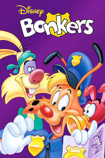 Bonkers, TV show poster, Colorful artwork, from the series HD phone wallpaper