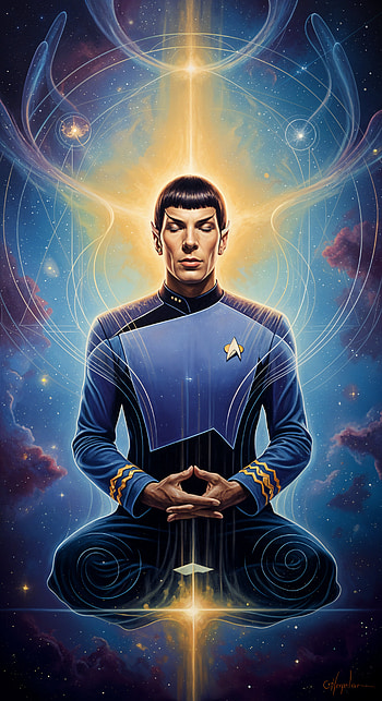 Spock - Vulcan Serenity , Star Trek, meditation, Science Fiction HD phone wallpaper