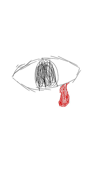 W31rD 3¥3, eye, weirdcore, weird, art, drawnbyme, dreamcore HD phone wallpaper