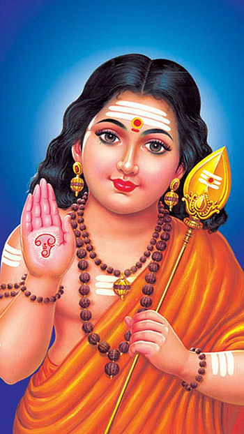 Murugan, dvinannetraya, devotional HD phone wallpaper