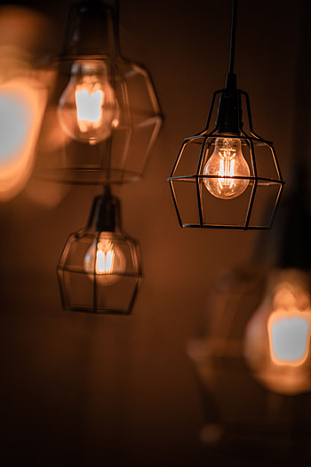 Lights, Shine, Light, Miscellanea, Miscellaneous, Metal, Metallic, Electricity, Light Bulbs, Light Fixtures HD phone wallpaper