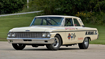 1962 Ford Galaxie 427 Drag Car, Car, Old-Timer, Drag, Galaxie, Muscle, Ford HD wallpaper