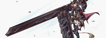 Anime Girl, Warrior, Long Sword, Shield, Armor HD wallpaper