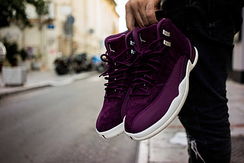Sports, Violet, Miscellanea, Miscellaneous, Sneakers, Purple HD wallpaper