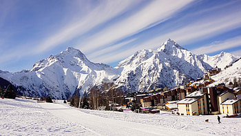 Mountains Winter Snow Night High Definition Background | 3D | Pinterest | Mountains, 3d and HD wallpaper