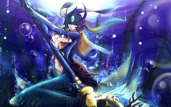 Nami, League of Legends, , Background HD wallpaper