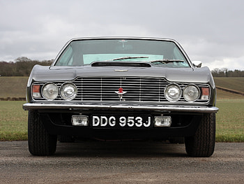 Auto, Aston Martin, Cars, Front View, Grey, Retro, V8, 1969, Aston Martin Dbs HD wallpaper