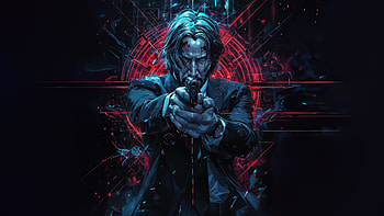 John Wick The Legend Continues, john-wick, movies, artwork, art, digital-art, ai HD wallpaper