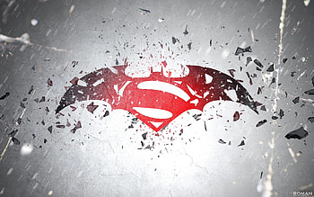 Batman V Superman Logo Exclusive HD wallpaper