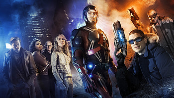 Legends of Tomorrow, DC's TV series, Action-packed adventure, Iconic heroes HD wallpaper