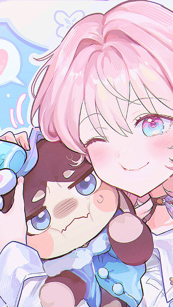 Pom-Pom & March 7th, video game, Honkai: Star Rail HD phone wallpaper