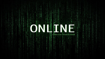 Online Matrix, online, matrix, typography HD wallpaper