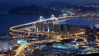 Landscape, Cities, Night HD wallpaper