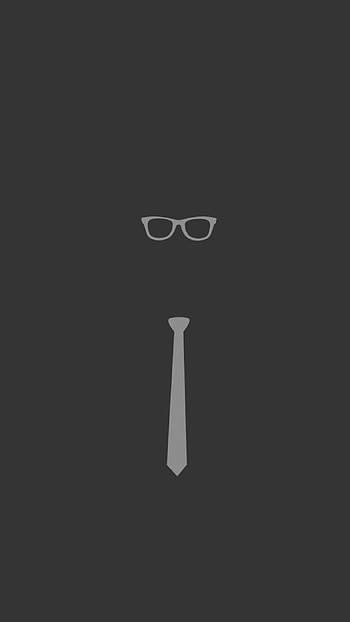Simple, Specks, tie, dark HD phone wallpaper
