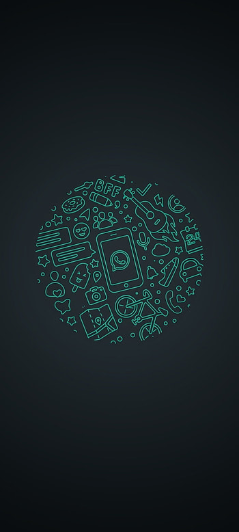 Whatsapp, symbol, design, social media HD phone wallpaper