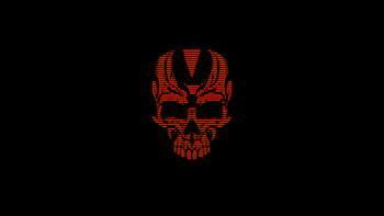 Red Skull Black , skull, black, dark, artist, artwork, digital-art HD wallpaper