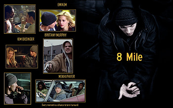 8 Mile, brittany murphy, kim basinger, eminem HD wallpaper