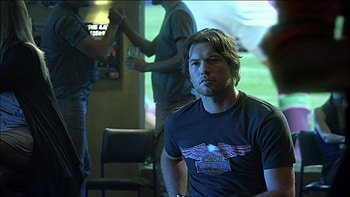 Sam Worthington, Harley Davidson motorcycles, T-shirt of Sam Worthington, Jake Sully HD wallpaper