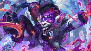 Chromacrash League of Legends Skin Twitch, MOBA, League Of Legends, Twitch (League Of Legends) HD wallpaper