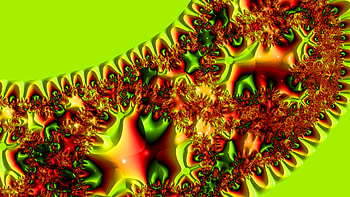 Trippy Psychedelic Fractal, trippy, psychedelic, aesthetic, Abstract, fractal HD wallpaper