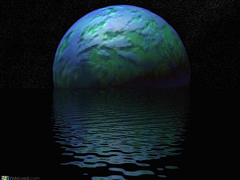 Rising earth, space, world, earth, planet HD wallpaper