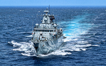 FGS Bayern, German frigate Bayern, F223, German frigate, Brandenburg-class, German Navy, german warships, NATO, R, Bayern frigate, FGS Bayern F-217 HD wallpaper